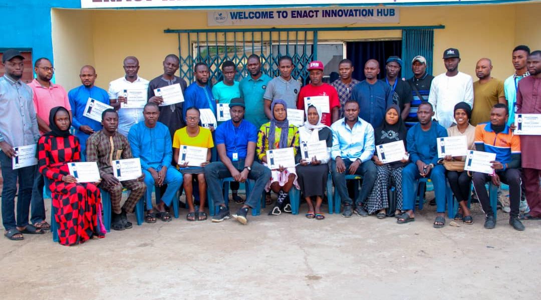 ENACT Hub partners with Digprom to train and graduate 20 in Digital Skills for Businesses