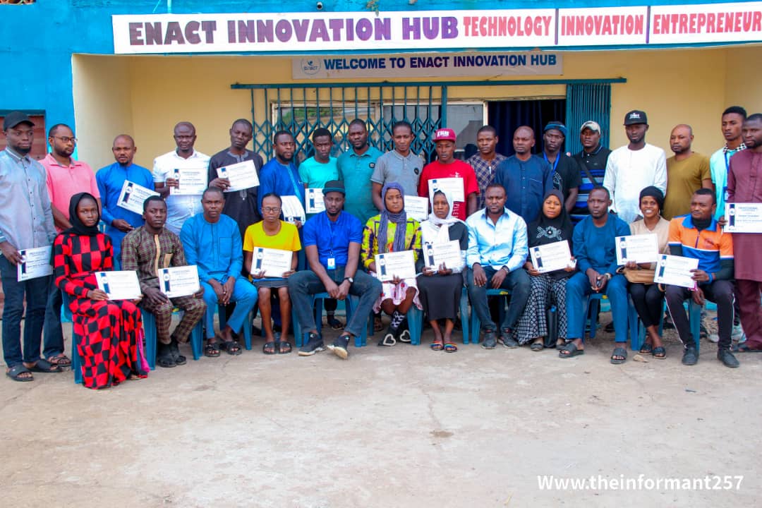 ENACT Hub partners with Digprom to train and graduate 20 in Digital Skills for Businesses